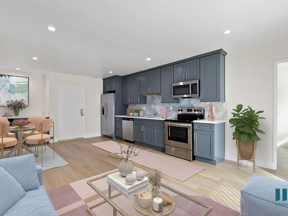 Open-Concept Kitchen, Dining, and Living Room Space