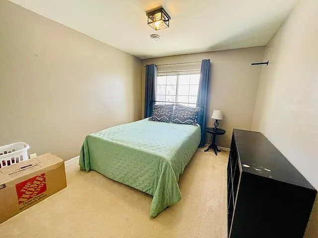 Well lighted Bedroom 3 with closet