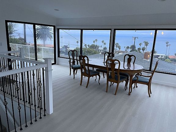 Views! Spacious dining room