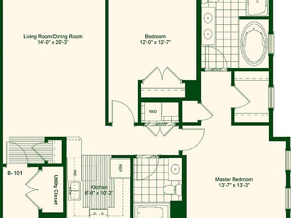 3rd image of 8 Crowninshield St Unit 101
