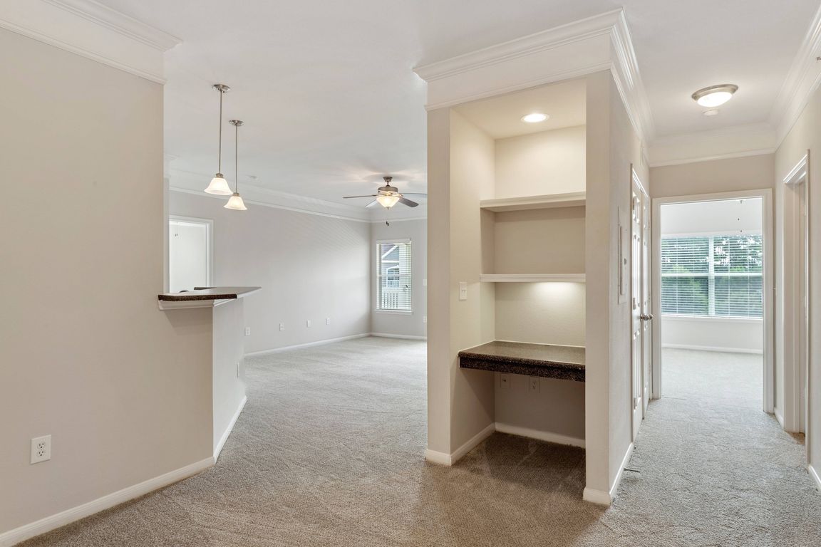 Built-In Desk Area