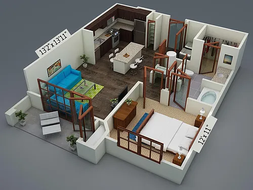 Floor plan A2