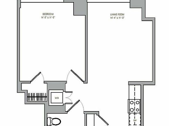 2nd image of 45 Hoyt St APT 6K