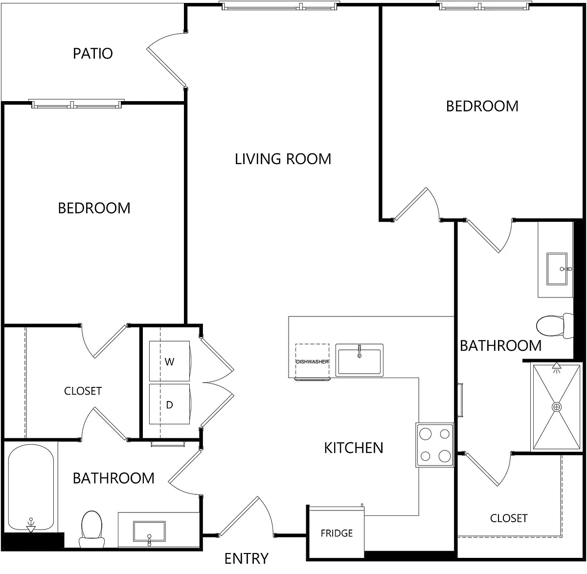 Floor plan B3