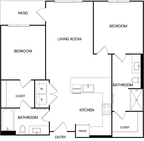 Floor plan B3