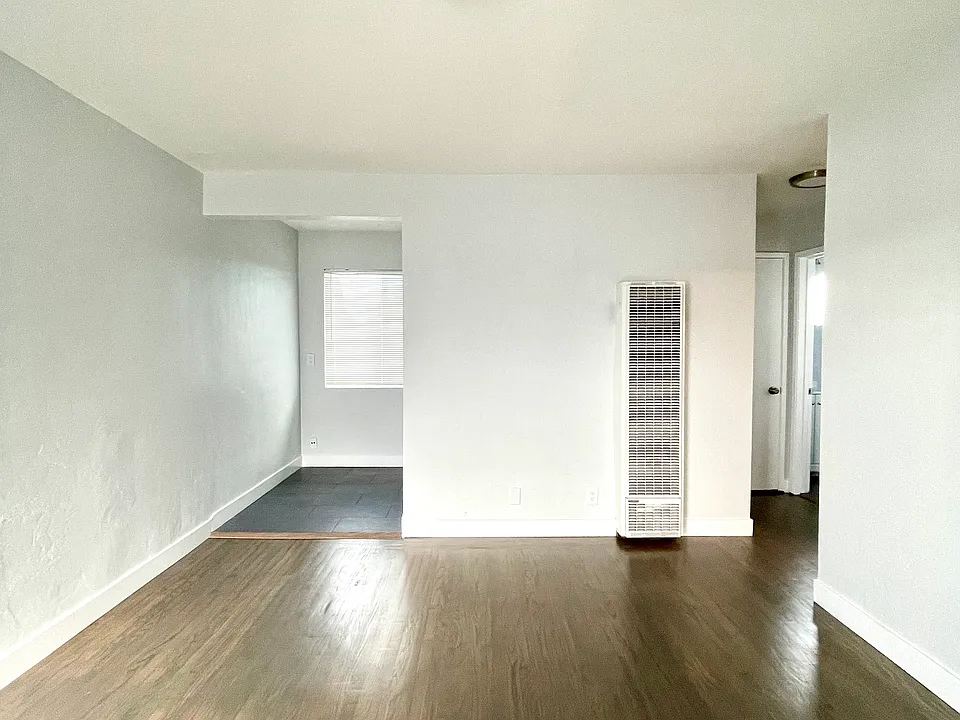 Living Room - Beautiful Refinished Original Hardwood Floors