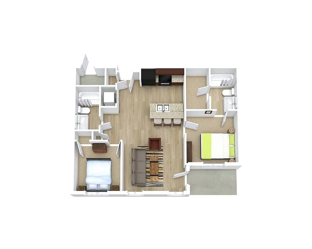 Floor plan The Connection (C3)
