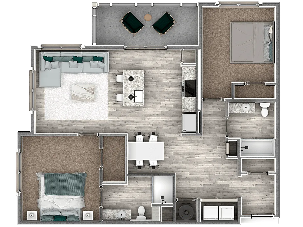 Floor plan B2