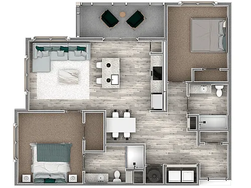 Floor plan B2