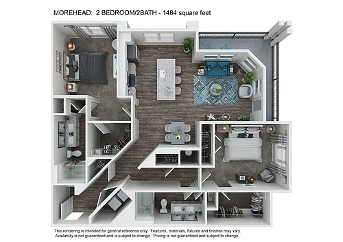 Floor plan B4 - Morehead