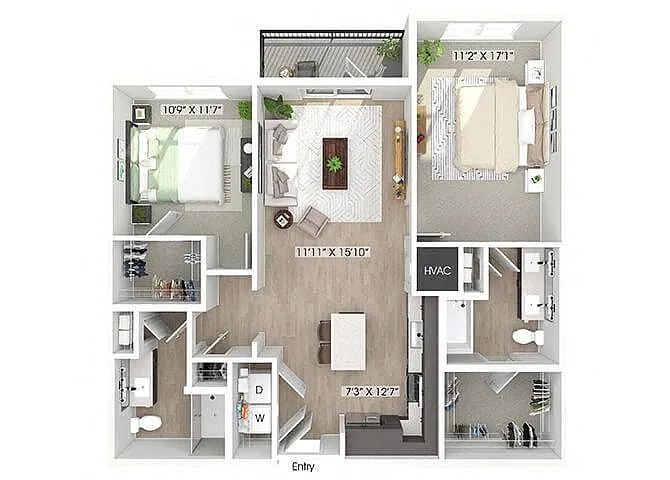 Floor plan B1