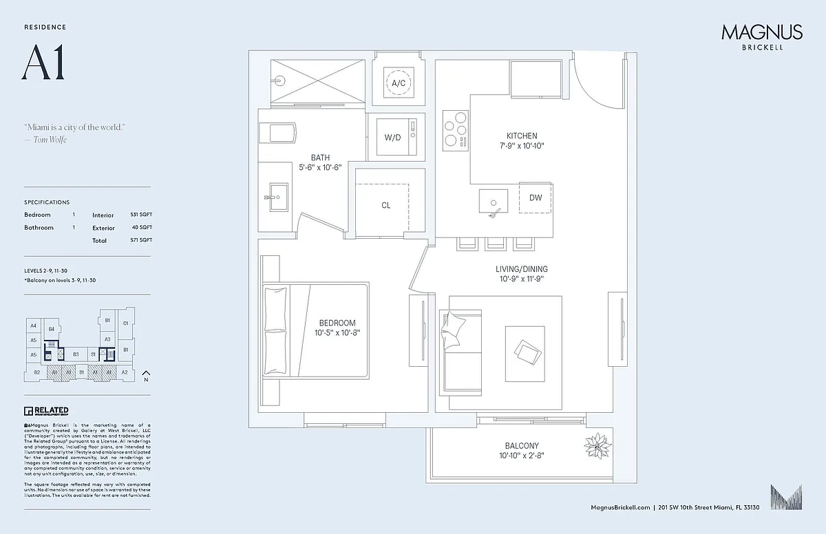 Floor plan A1
