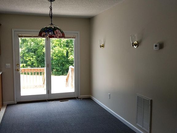 Open concept dining area