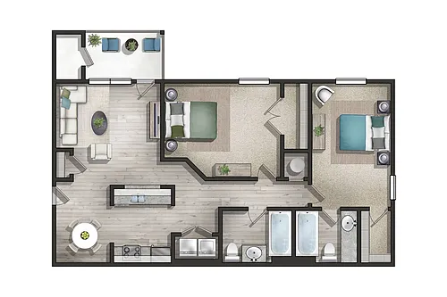 Floor plan The Morgan