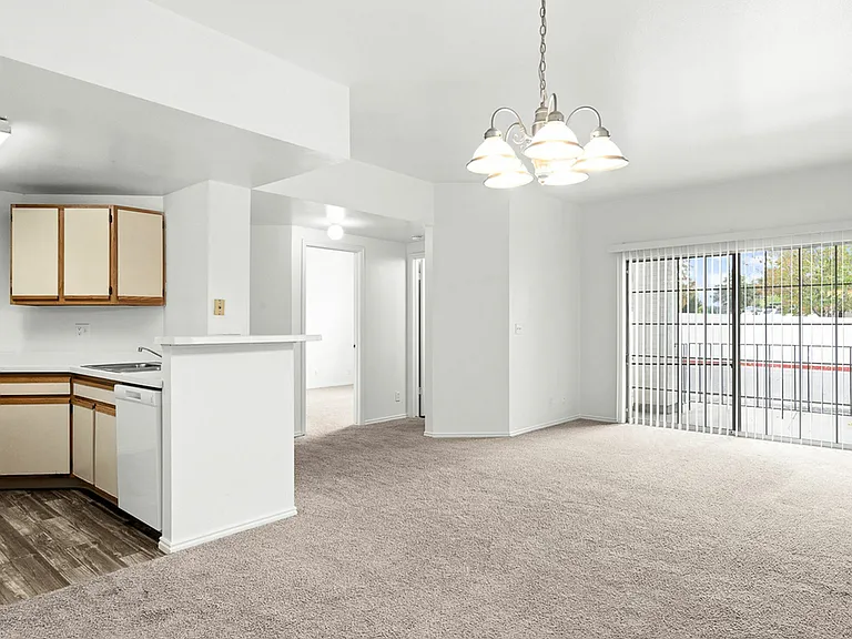 Kitchen and Living Room