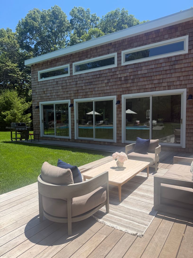  Exterior view of newly renovated home