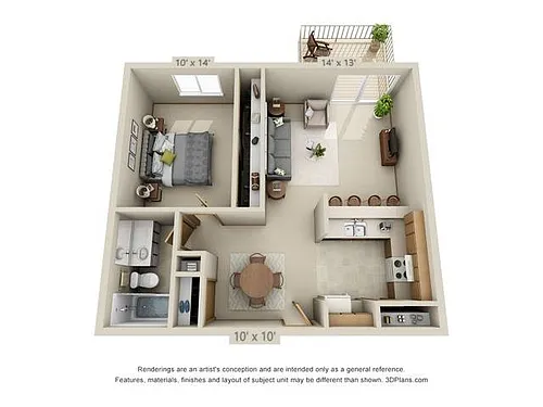 Floor plan St. Croix