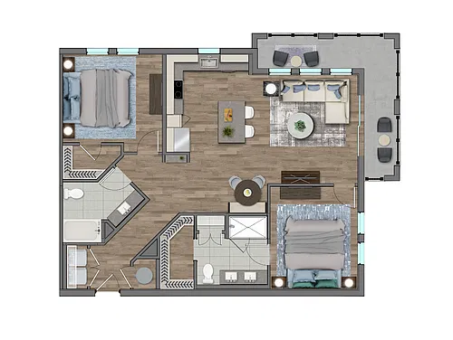 Floor plan B2