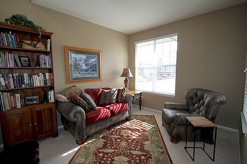 Quite living room or great for study