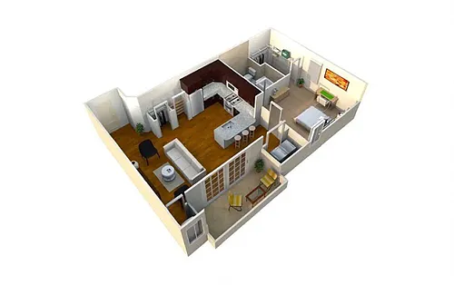 Floor plan M1-1 785