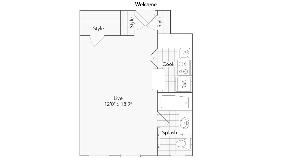 Floor plan S6