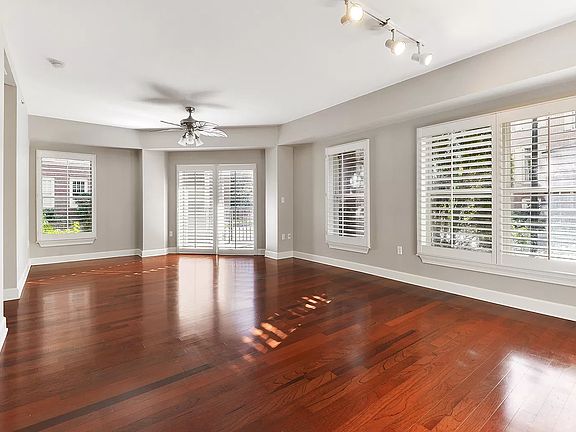 Open living and dining space