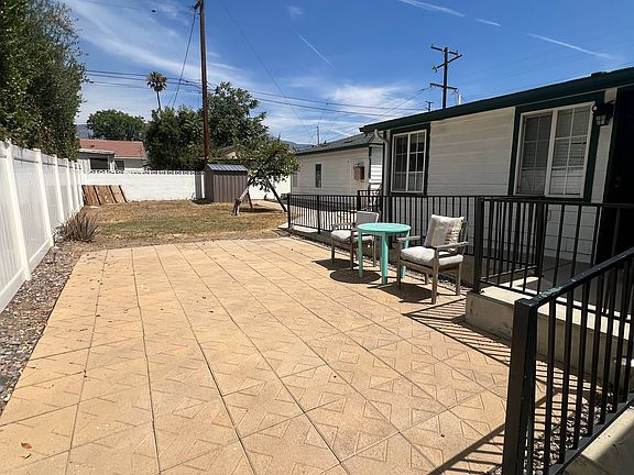 private backyard with patio. (not shared/community space)