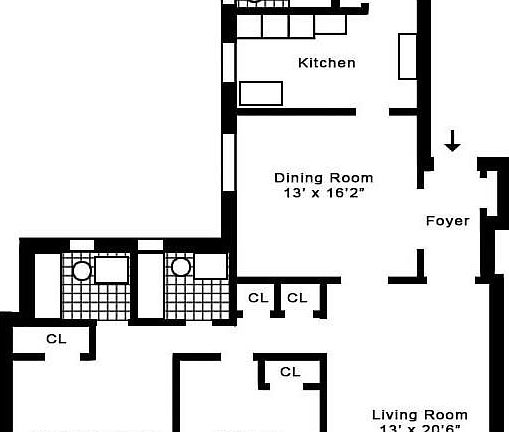 2nd image of 110 W 96th St APT 9A