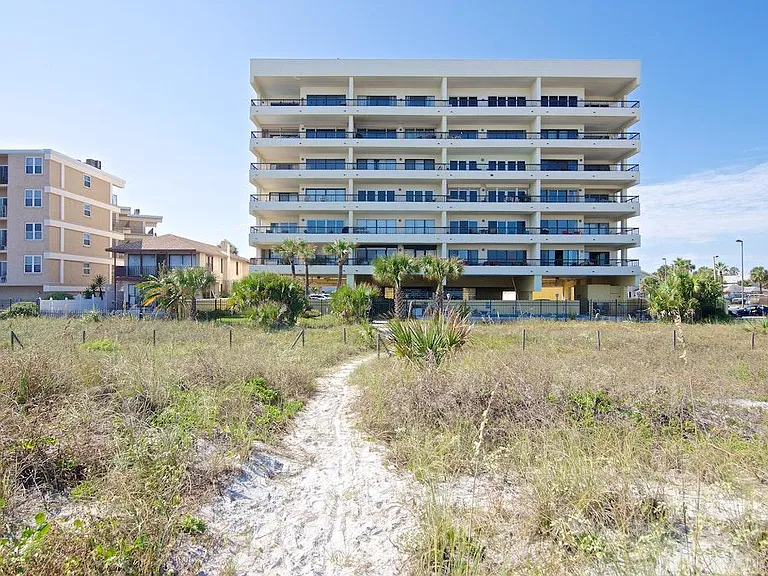 East Building View from Beach