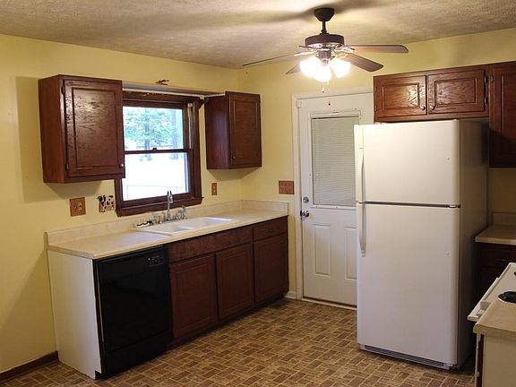 kitchen view w/old flooring