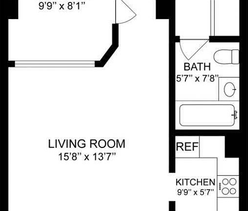 2nd image of 161 W 16th St APT 10F