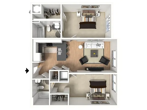 Floor plan Topaz