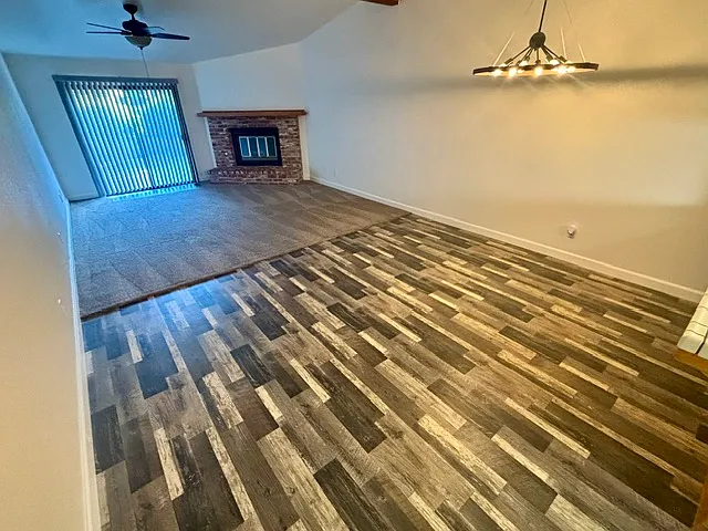 Living Room & Dining Area