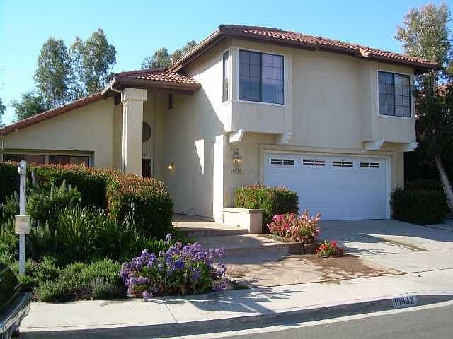 front of property