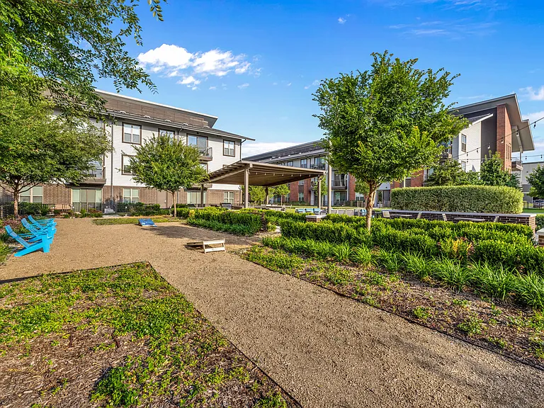 Yard Game and Lounge Area