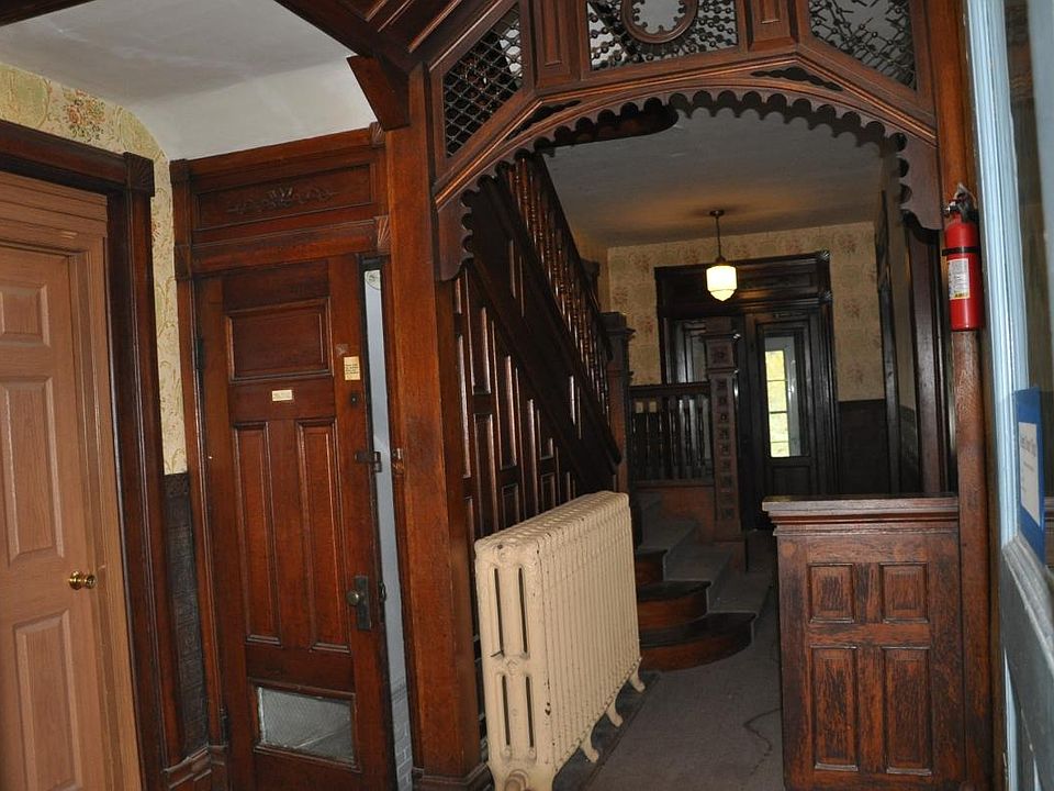 Entering from back door