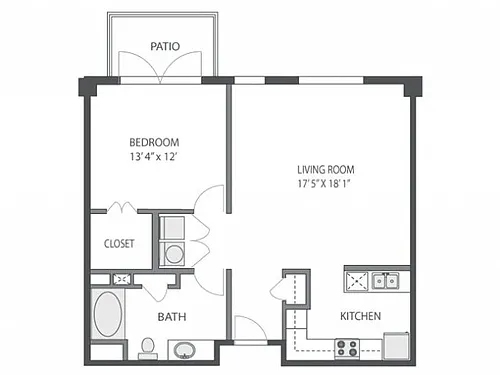 Floor plan Comal
