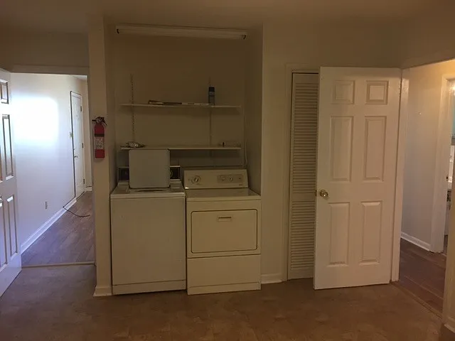 Laundry in Kitchen