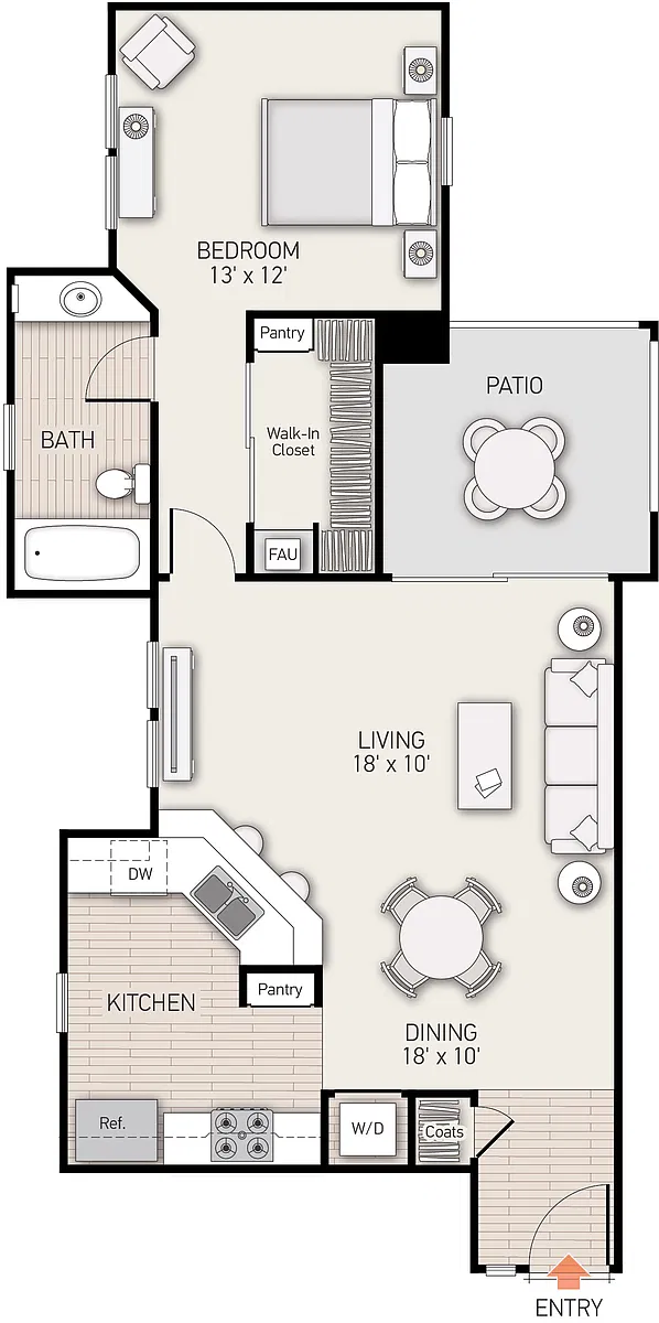 Floor plan Plan F