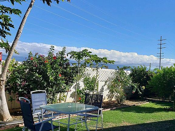 View from the lanai