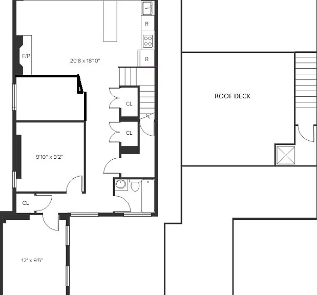 36 Bedford St #PENTHOUSE — Photo 2
