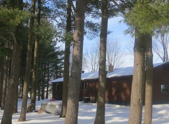 Back view of the house.