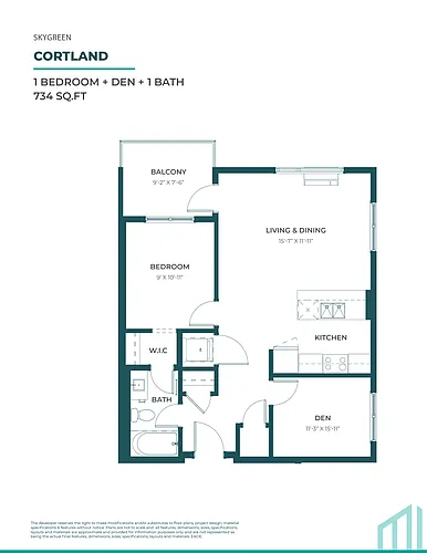 Floor plan PO402-D