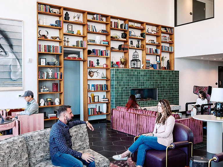 Enjoy working or reading a good book