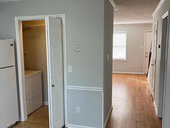 Washer dryer off kitchen