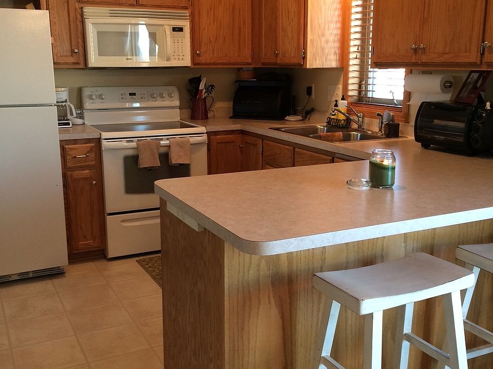 Open kitchen with plenty of cupboard space
