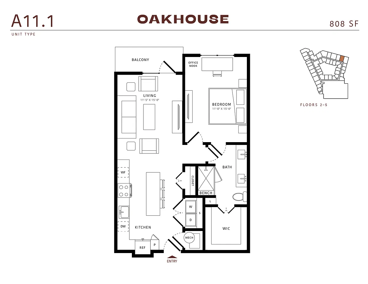 Floor plan A111