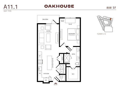 Floor plan A111