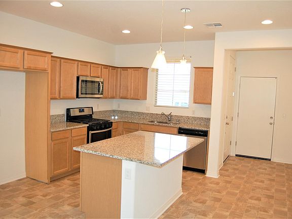 Kitchen before refrigerator was installed