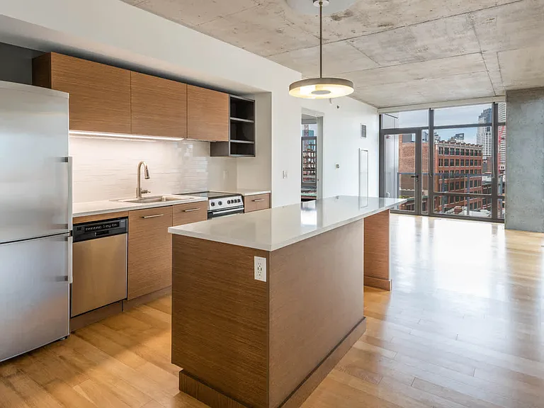 Kitchen with Stainless Steel Appliances
